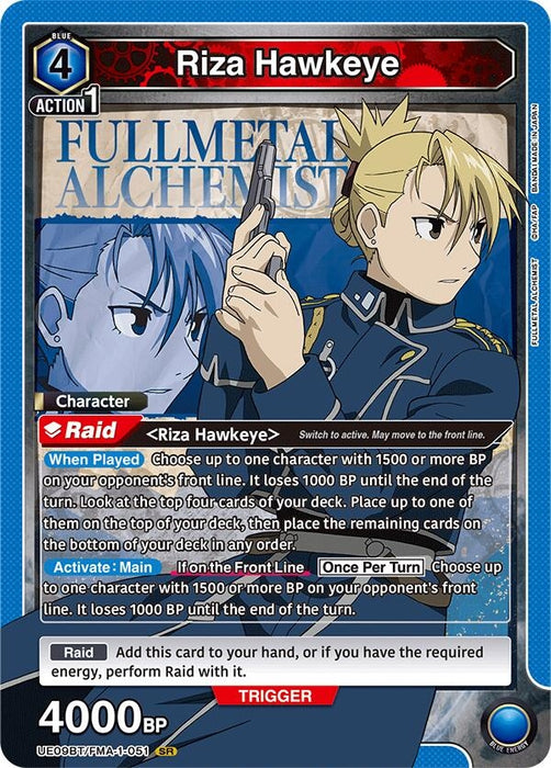 Riza Hawkeye (051) (UE09BT/FMA-1-051) (Foil) [UE09BT: FULLMETAL ALCHEMIST]