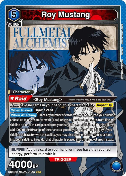 Roy Mustang (055) (UE09BT/FMA-1-055) (Foil) [UE09BT: FULLMETAL ALCHEMIST]