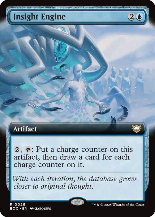 Image for Insight Engine (Extended Art) (26) [Edge of Eternities] - Magic: The Gathering