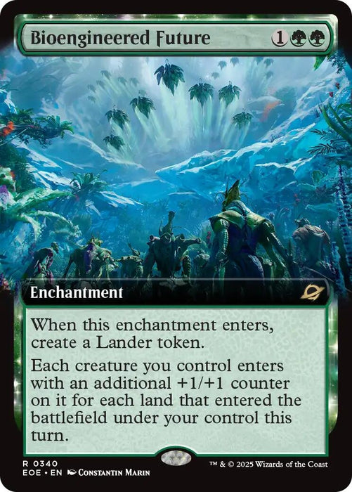 Image for Bioengineered Future (Extended Art) (340) (Foil) [Edge of Eternities] - Magic: The Gathering