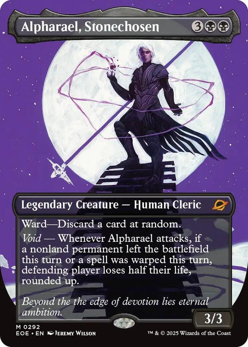 Image for Alpharael, Stonechosen (Borderless) (292) [Edge of Eternities] - Magic: The Gathering
