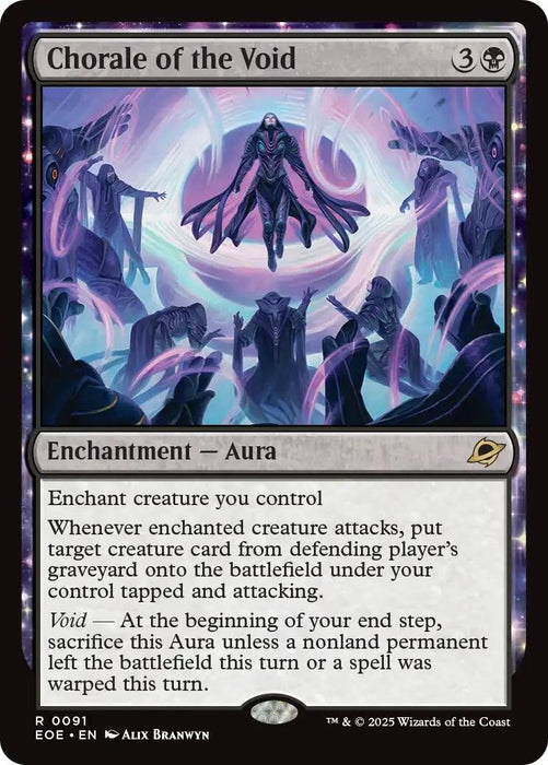 Image for Chorale of the Void (91) (Foil) [Edge of Eternities] - Magic: The Gathering