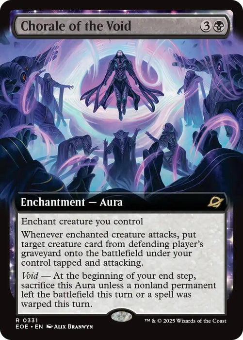 Image for Chorale of the Void (Extended Art) (331) [Edge of Eternities] - Magic: The Gathering