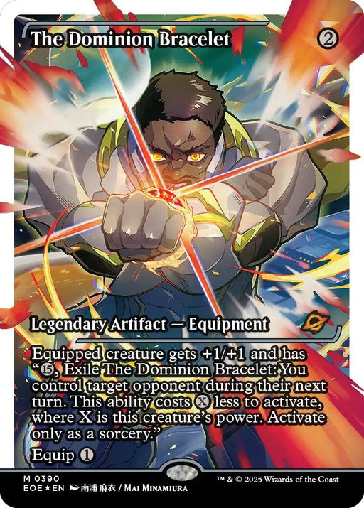 Image for The Dominion Bracelet (Showcase) (Fracture Foil) (390) (Foil) [Edge of Eternities] - Magic: The Gathering