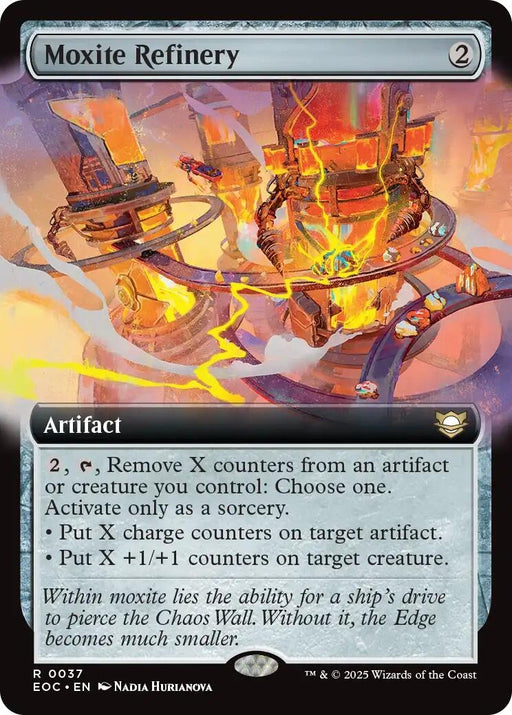 Image for Moxite Refinery (Extended Art) (37) [Edge of Eternities] - Magic: The Gathering