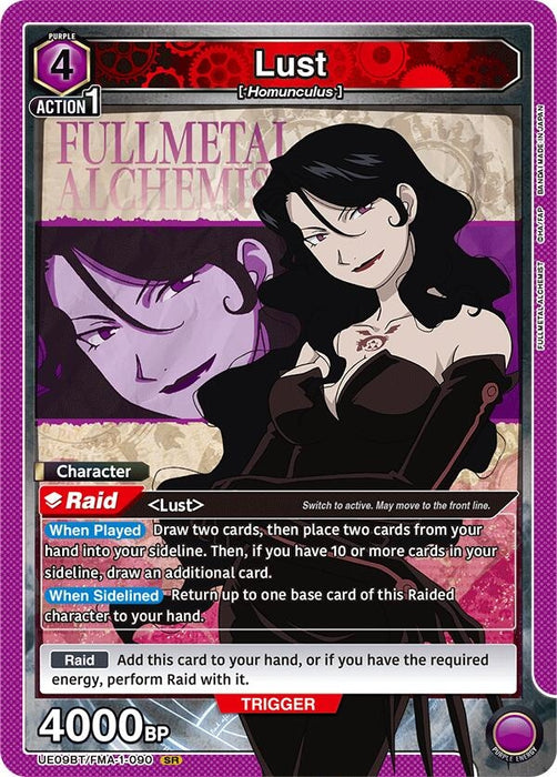 Lust (090) (UE09BT/FMA-1-090) (Foil) [UE09BT: FULLMETAL ALCHEMIST]