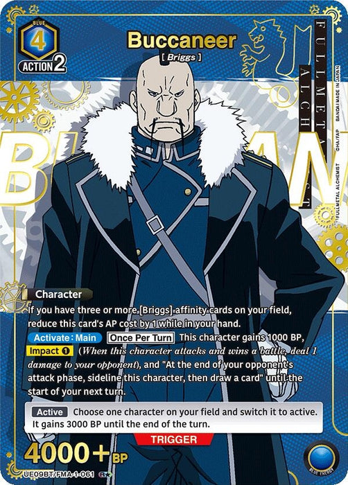 Buccaneer (R*) (UE09BT/FMA-1-061) (Foil) [UE09BT: FULLMETAL ALCHEMIST]