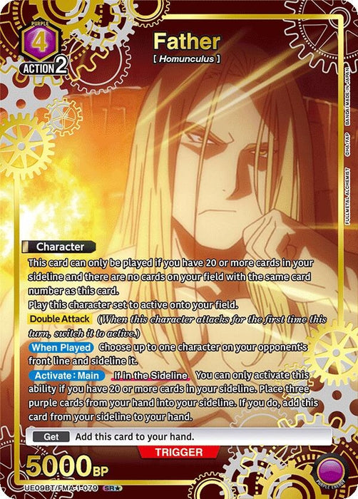 Father (079) (SR*) (UE09BT/FMA-1-079) (Foil) [UE09BT: FULLMETAL ALCHEMIST]