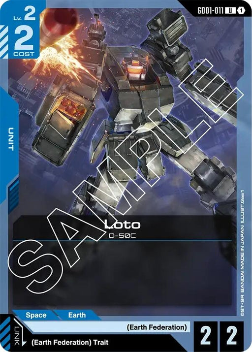 Image for Loto (GD01-011) [Newtype Rising] - Gundam Card Game