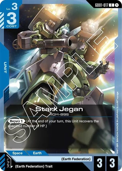 Image for Stark Jegan (GD01-017) [Newtype Rising] - Gundam Card Game