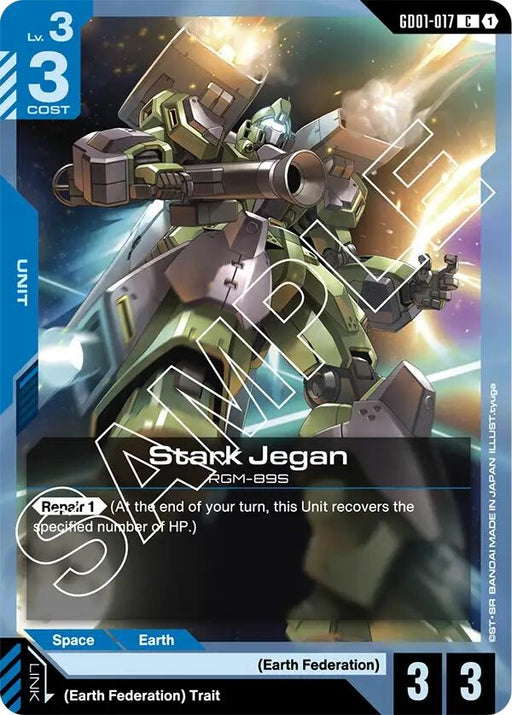 Image for Stark Jegan (GD01-017) [Newtype Rising] - Gundam Card Game