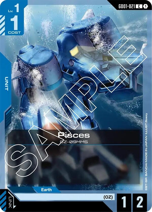 Image for Pisces (GD01-021) [Newtype Rising] - Gundam Card Game
