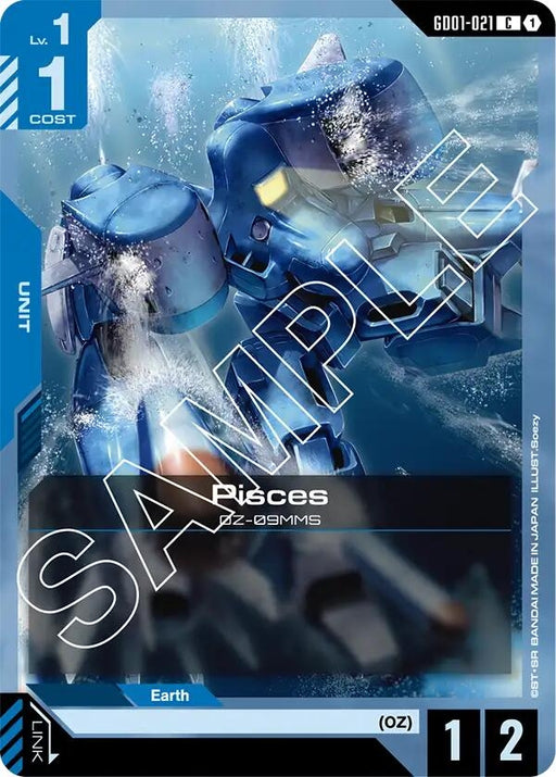 Image for Pisces (GD01-021) [Newtype Rising] - Gundam Card Game