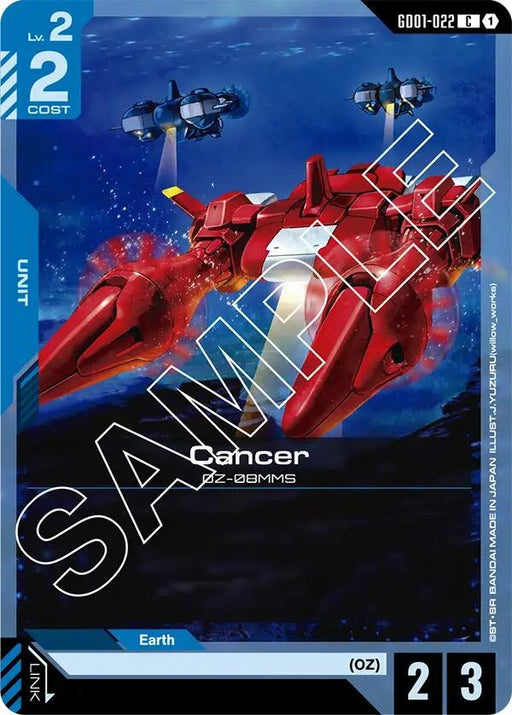Image for Cancer (GD01-022) [Newtype Rising] - Gundam Card Game