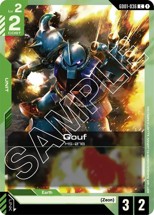 Image for Gouf (GD01-036) [Newtype Rising] - Gundam Card Game