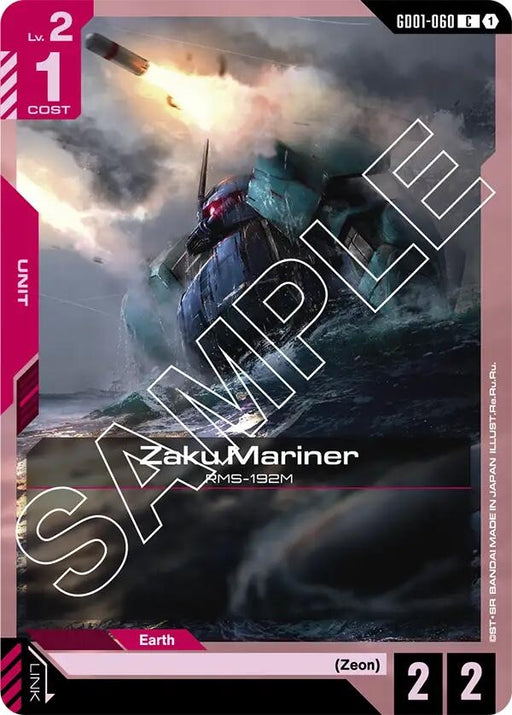 Image for Zaku Mariner (GD01-060) [Newtype Rising] - Gundam Card Game