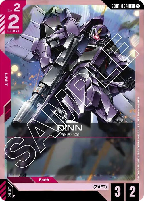Image for DINN (GD01-064) [Newtype Rising] - Gundam Card Game
