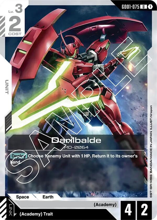 Image for Darilbalde (GD01-075) [Newtype Rising] - Gundam Card Game