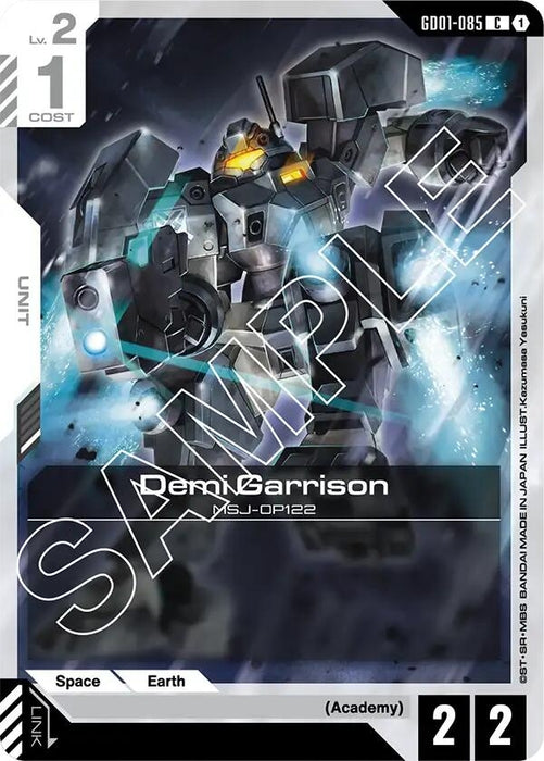 Image for Demi Garrison (GD01-085) [Newtype Rising] - Gundam Card Game