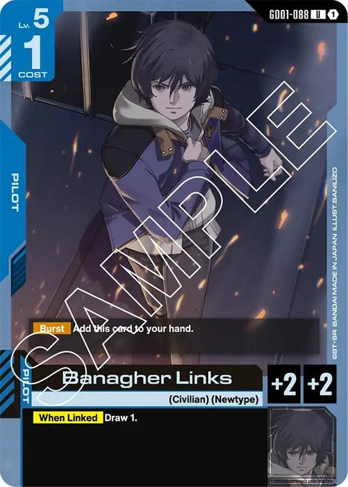 Image for Banagher Links (GD01-088) [Newtype Rising] - Gundam Card Game