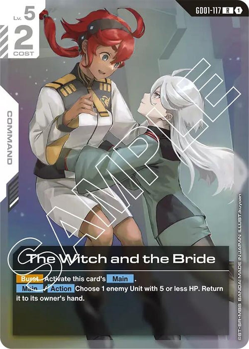 Image for The Witch and the Bride (GD01-117) (Holofoil) [Newtype Rising] - Gundam Card Game