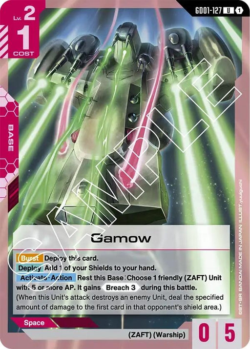 Image for Gamow (GD01-127) [Newtype Rising] - Gundam Card Game