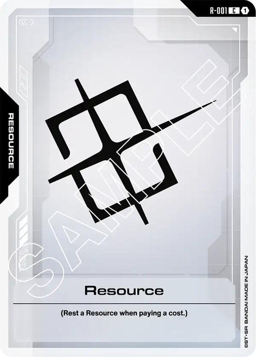 Image for Resource (R-001) [Newtype Rising] - Gundam Card Game