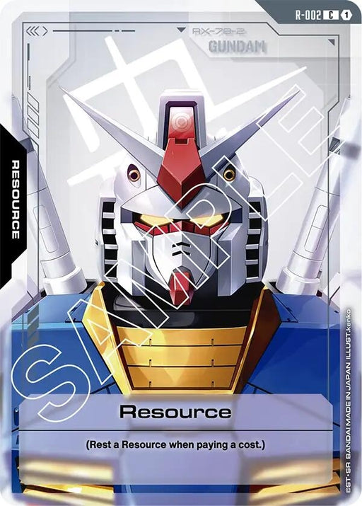 Image for Resource (R-002) (R-002) [Newtype Rising] - Gundam Card Game