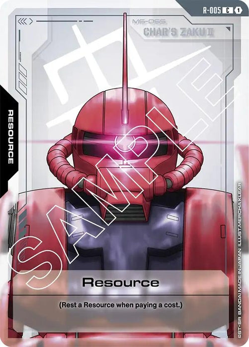Image for Resource (R-005) (R-005) [Newtype Rising] - Gundam Card Game