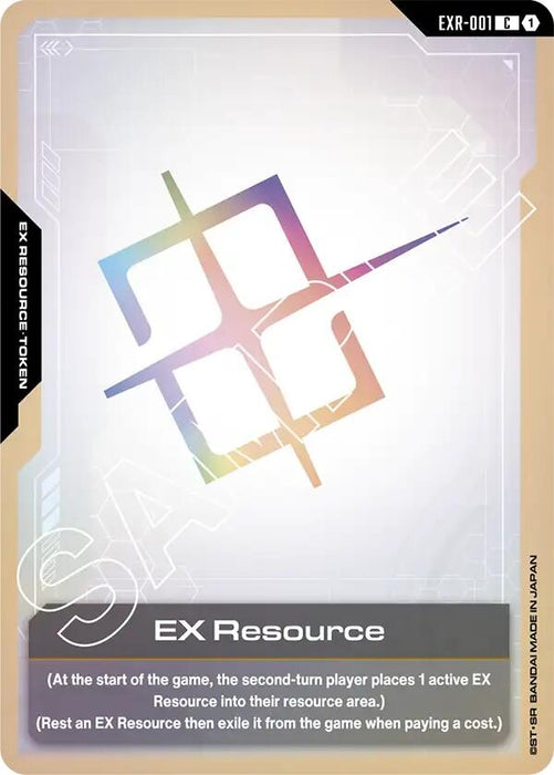 Image for EX Resource (EXR-001) [Newtype Rising] - Gundam Card Game