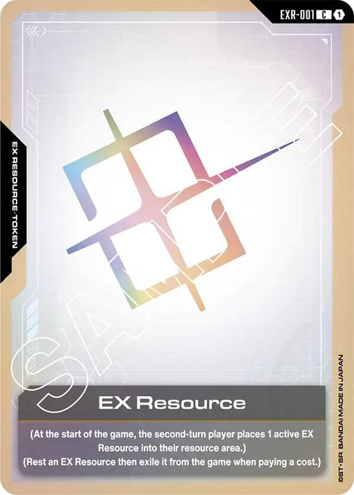 Image for EX Resource (EXR-001) [Newtype Rising] - Gundam Card Game