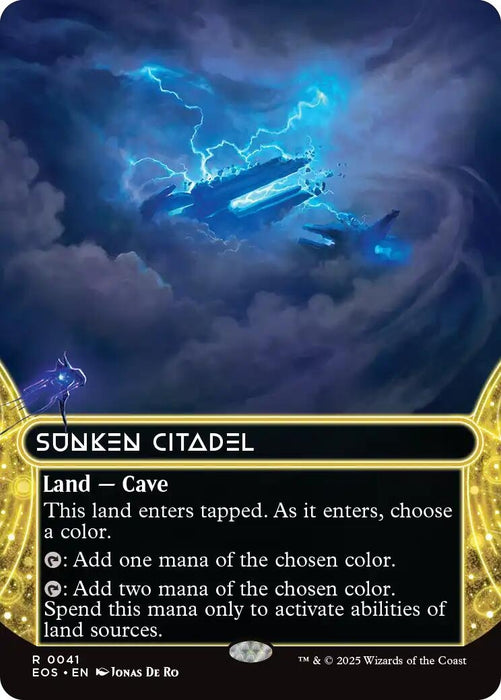 Image for Sunken Citadel (0041) (Borderless) (41) [Edge of Eternities: Stellar Sights] - Magic: The Gathering