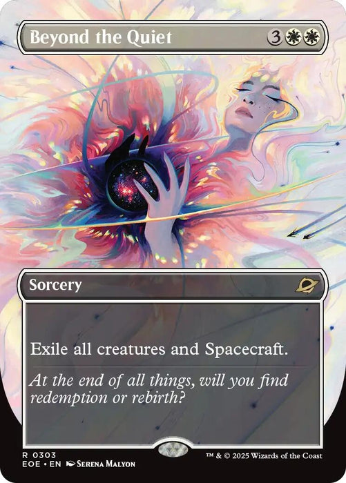 Image for Beyond the Quiet (Borderless) (303) (Foil) [Edge of Eternities] - Magic: The Gathering