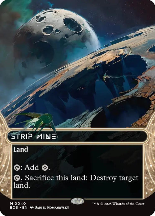 Image for Strip Mine (0040) (Borderless) (40) [Edge of Eternities: Stellar Sights] - Magic: The Gathering