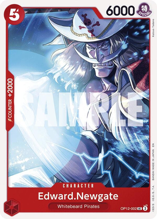 Image for Edward.Newgate (OP12-002) [Legacy of the Master] - One Piece Card Game