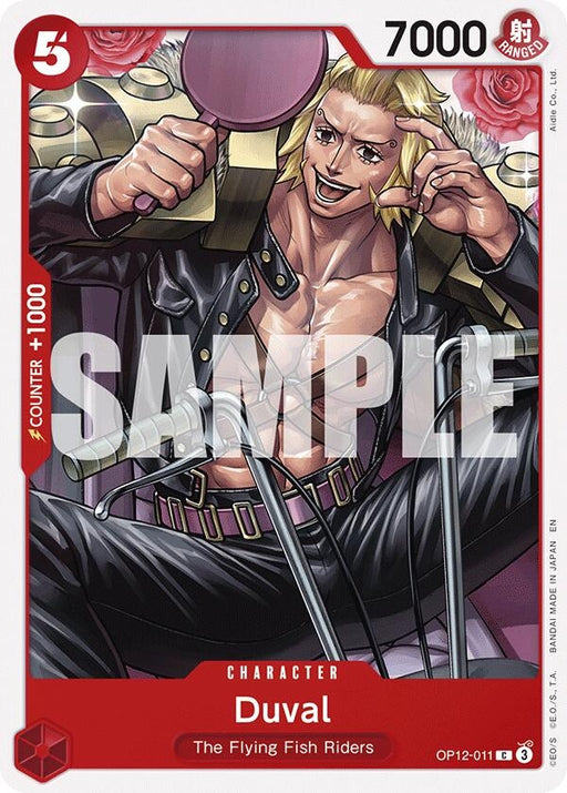 Image for Duval (OP12-011) [Legacy of the Master] - One Piece Card Game