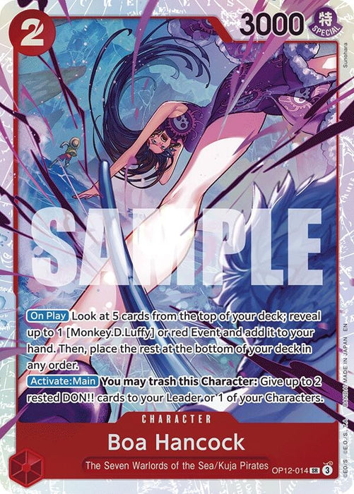 Boa Hancock (OP12-014) (Foil) [Legacy of the Master]