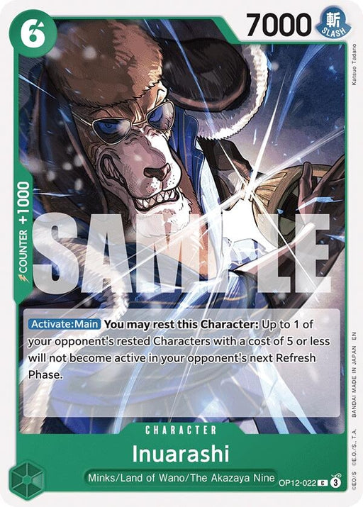 Image for Inuarashi (OP12-022) [Legacy of the Master] - One Piece Card Game
