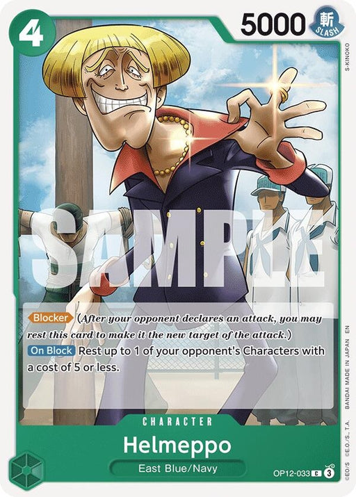Image for Helmeppo (OP12-033) [Legacy of the Master] - One Piece Card Game