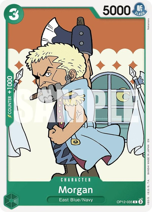 Image for Morgan (OP12-035) [Legacy of the Master] - One Piece Card Game