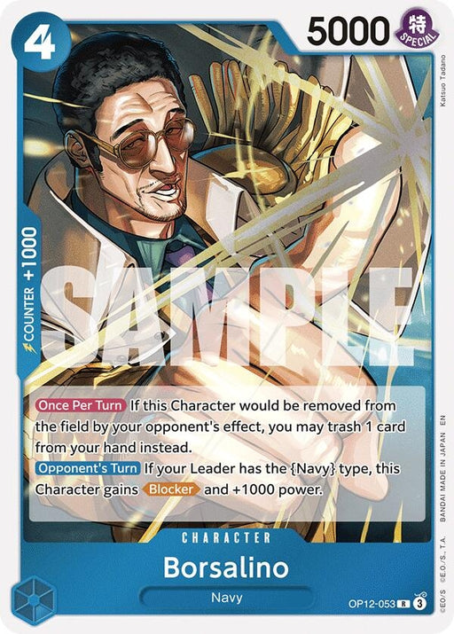 Image for Borsalino (OP12-053) (Foil) [Legacy of the Master] - One Piece Card Game