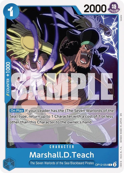 Image for Marshall.D.Teach (OP12-054) [Legacy of the Master] - One Piece Card Game