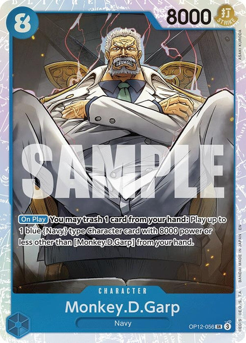 Monkey.D.Garp (OP12-056) (Foil) [Legacy of the Master]