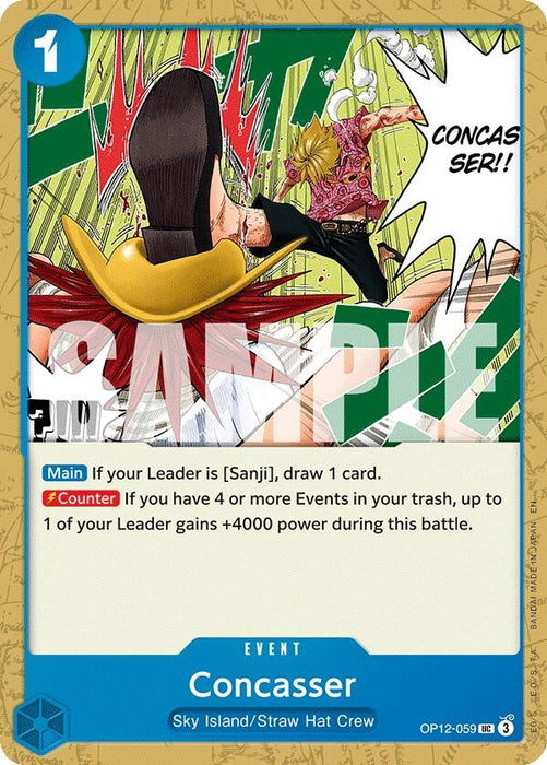 Image for Concasser (OP12-059) [Legacy of the Master] - One Piece Card Game