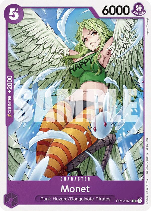 Image for Monet (OP12-076) [Legacy of the Master] - One Piece Card Game