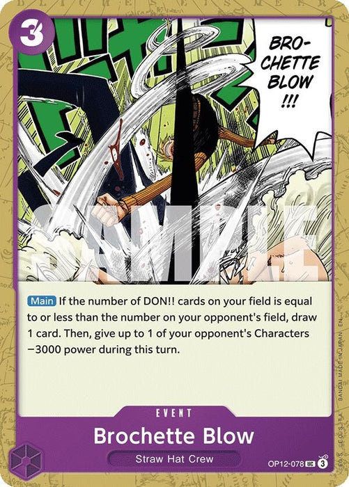 Image for Brochette Blow (OP12-078) [Legacy of the Master] - One Piece Card Game