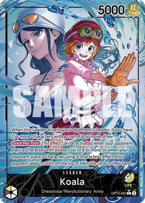 Image for Koala (081) (Alternate Art) (OP12-081) (Foil) [Legacy of the Master] - One Piece Card Game
