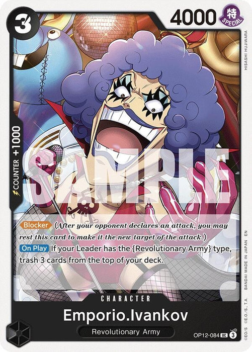 Image for Emporio.Ivankov (084) (OP12-084) [Legacy of the Master] - One Piece Card Game