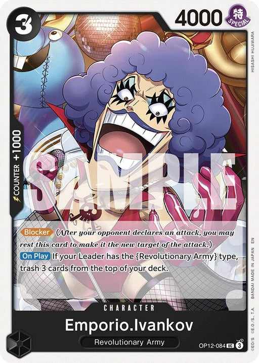 Image for Emporio.Ivankov (084) (OP12-084) [Legacy of the Master] - One Piece Card Game