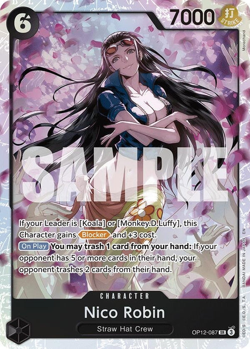 Nico Robin (OP12-087) (Foil) [Legacy of the Master]